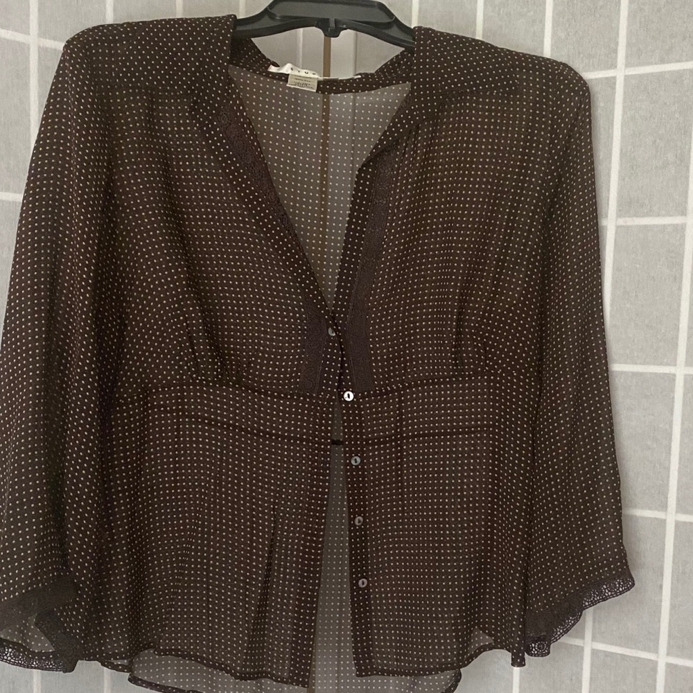 Feminine flattering blouse
